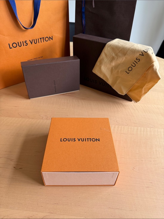 Louis Vuitton Other - LOUIS VUITTON Box Orange Slide Style